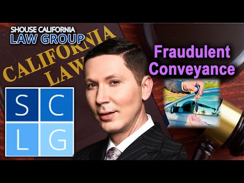 What is a &quot;fraudulent conveyance&quot; in California and is it illegal? -- Penal Code 154 PC