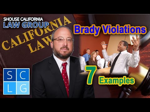 What Are Brady Violations? 7 Examples