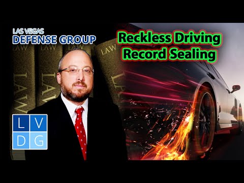 How long does a reckless driving conviction stay on your record in Nevada?
