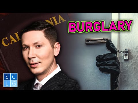 Penal Code 459 -- Burglary