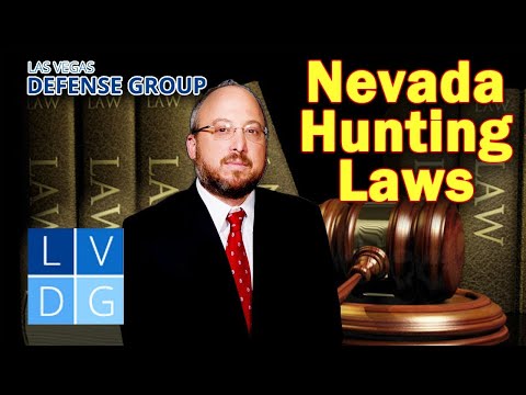 Nevada Hunting Laws -- 3 Things to Know: Licenses, Tags, Classes &amp; Crimes