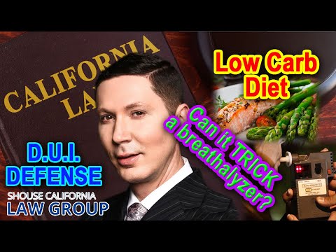 Can a low carb diet &quot;trick&quot; DUI breath tests?