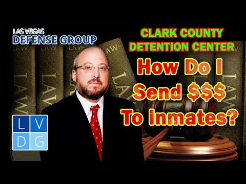 How do I send money to an inmate at CCDC? Putting $ on inmate&#039;s books in NV
