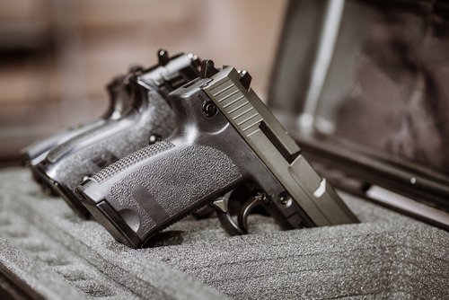 guns in case