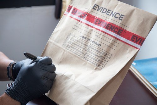 evidence bag - a "motion to suppress evidence" is a defense motion to exclude certain evidence from the prosecutor's case