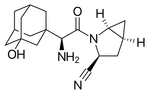 chemical structure of Onglyza