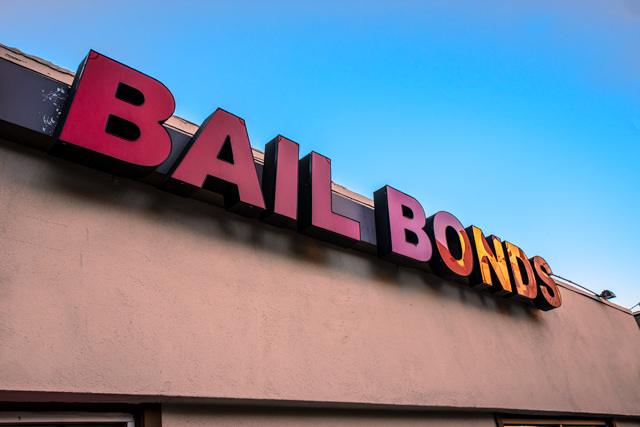 bail bond shop exterior