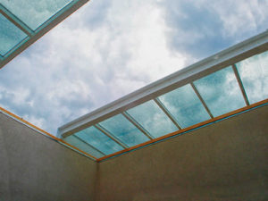 Skylight from below