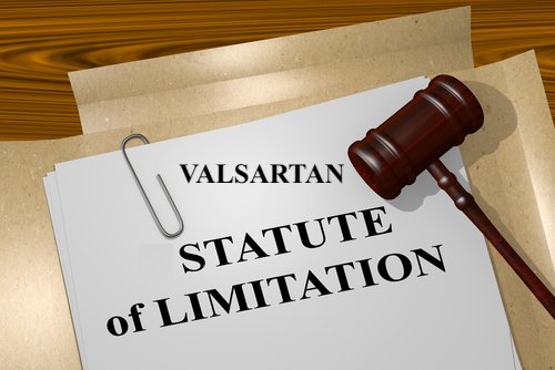 Folder titled 'Valsartan Statute of Limitations'