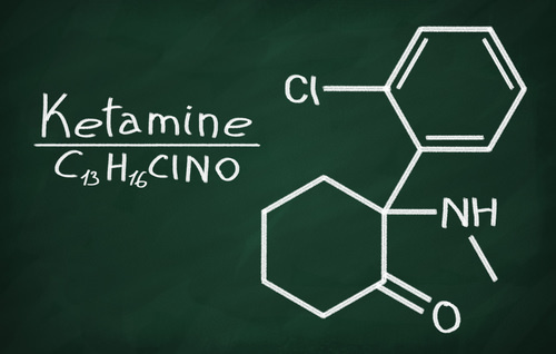 ketamine chemical breakdown