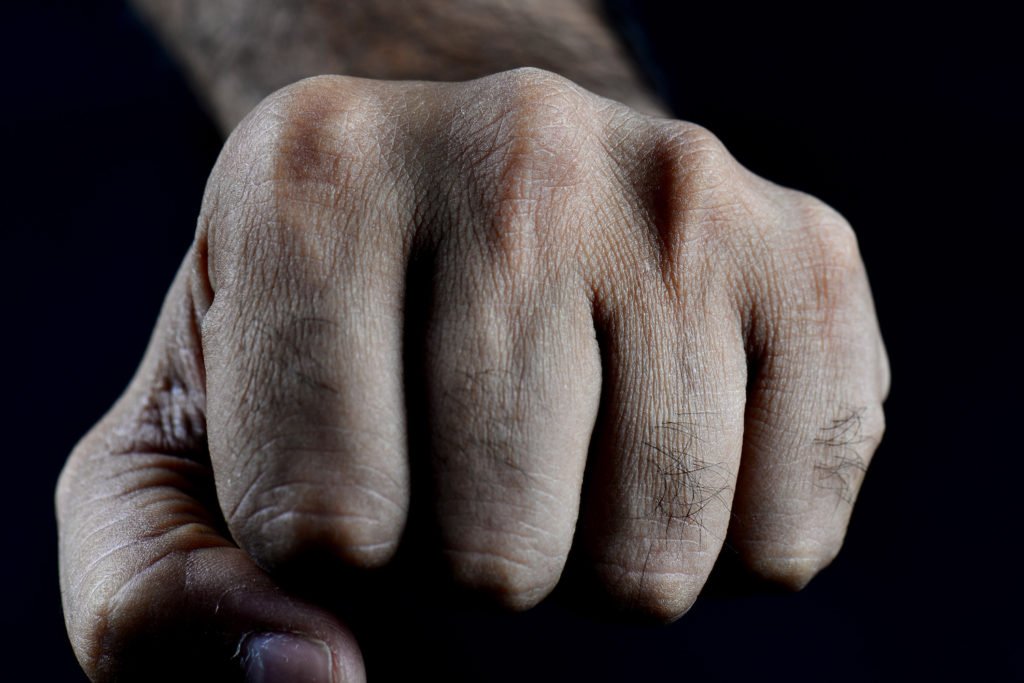 Closeup of fist