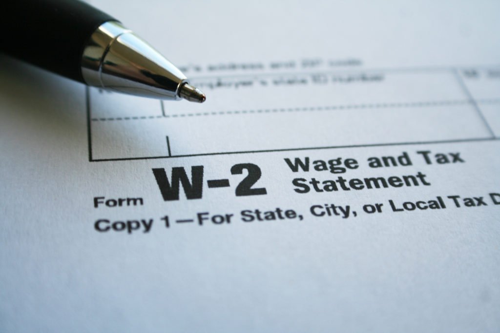 Filing a W-2 form in California