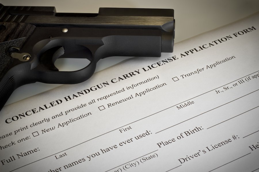 Solicitud de permiso de porte de arma oculta