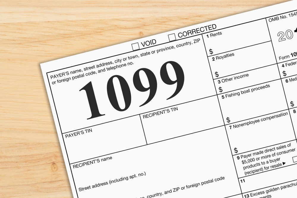 1099 Tax Form.