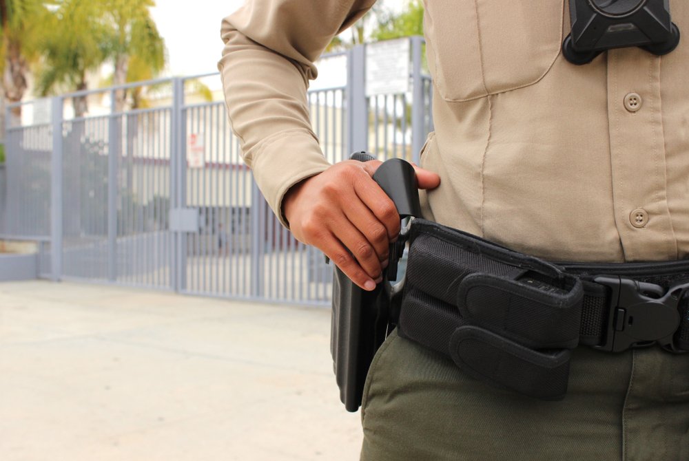 A California police officer.