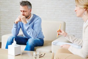 Domestic violence defendant getting individual counseling per court orders in Colorado
