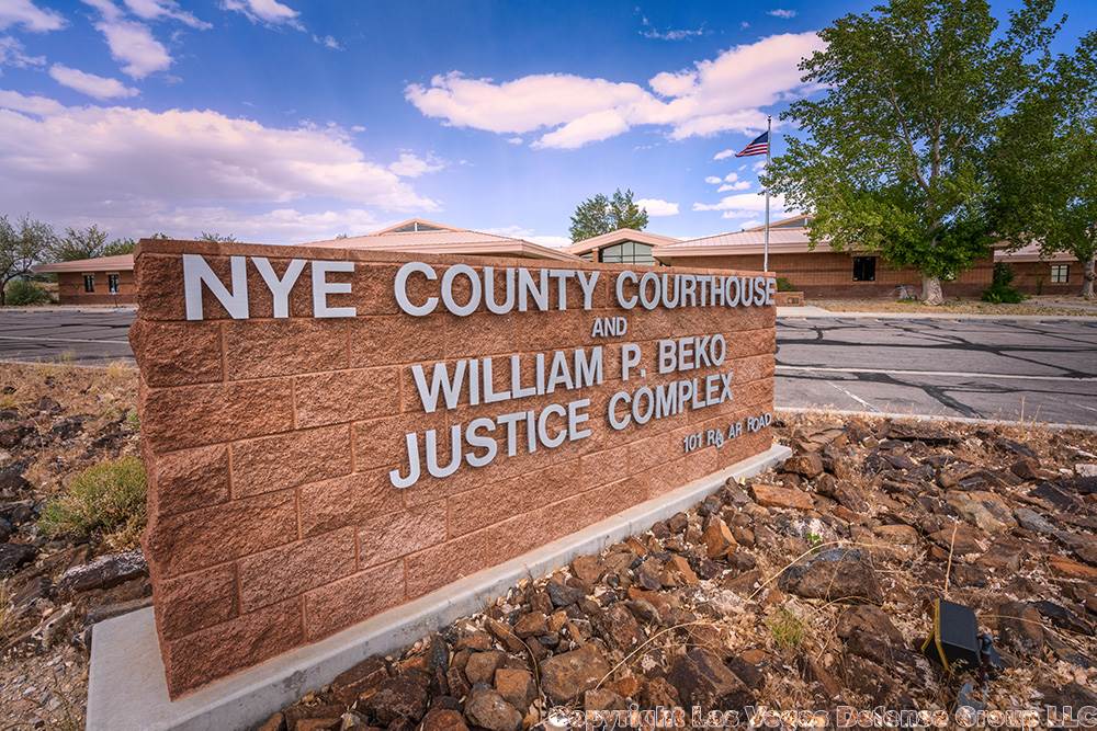 Exterior of the Tonopah Jail