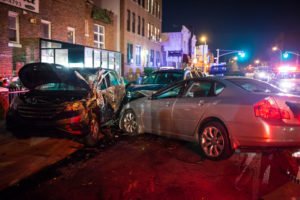 A car accident involving a DUI.