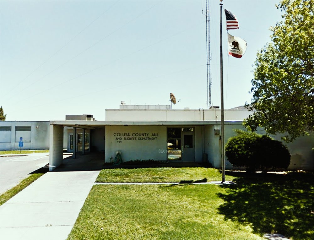 Exterior of Colusa County Jail.