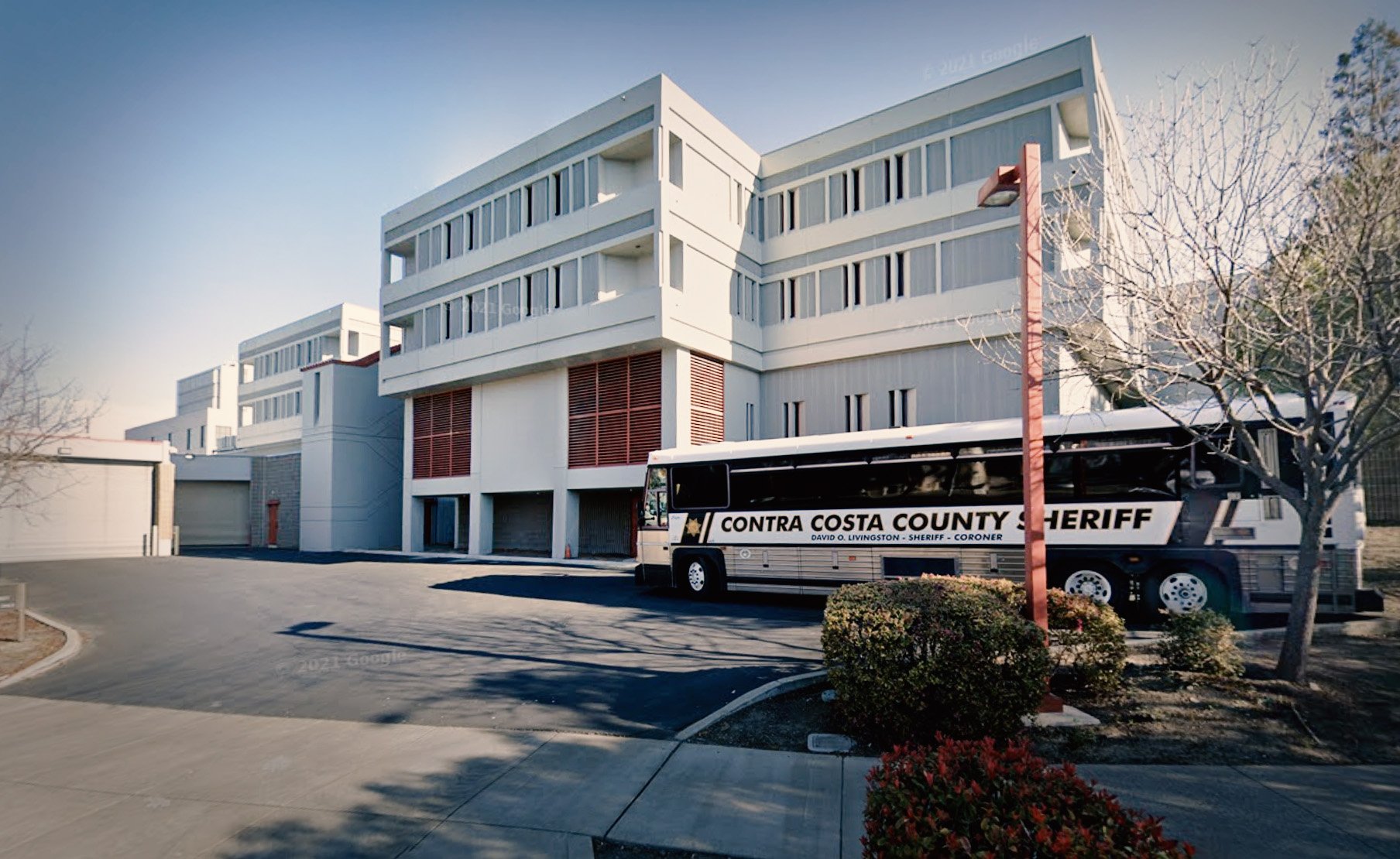 Exterior of Martinez Detention Facility